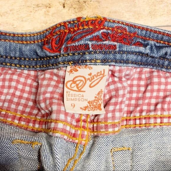 Jessica Simpson Denim 5" Cut Off Jean Shorts Size 9 - Picture 5 of 6